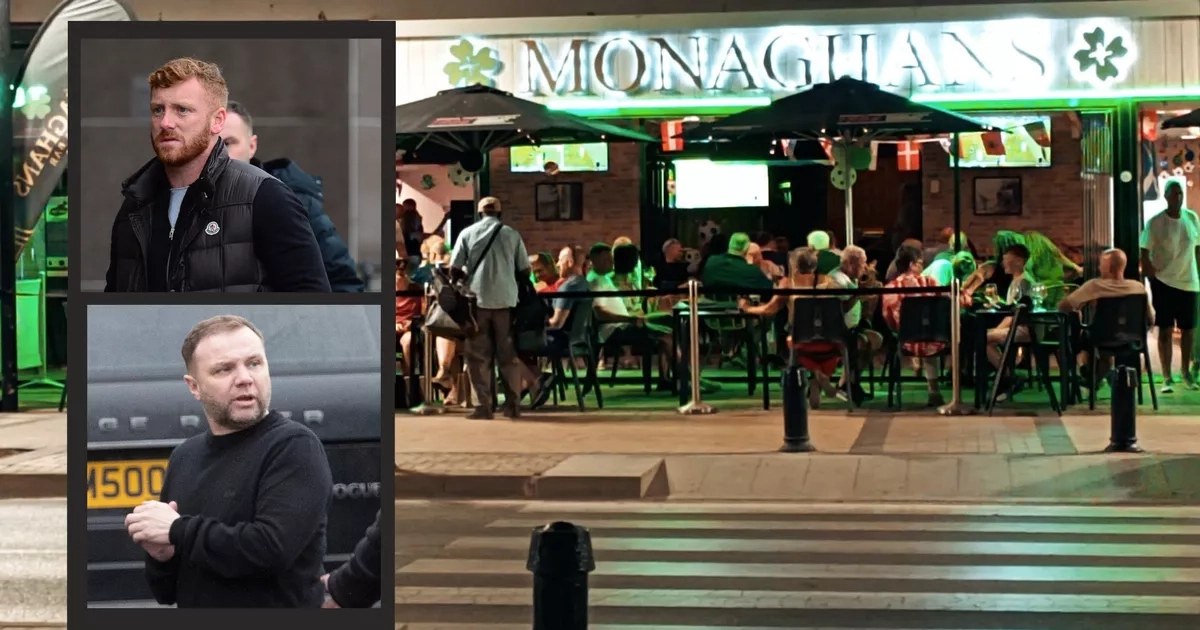 Scots gangsters Ross Monaghan and Eddie Lyons Jnr shot to death in Spain