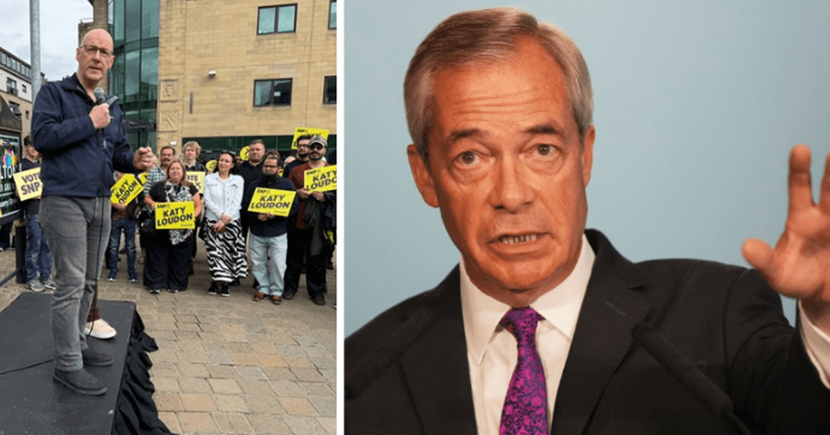 Nigel Farage set to arrive in Scotland as John Swinney brands Reform leader 'political con man'