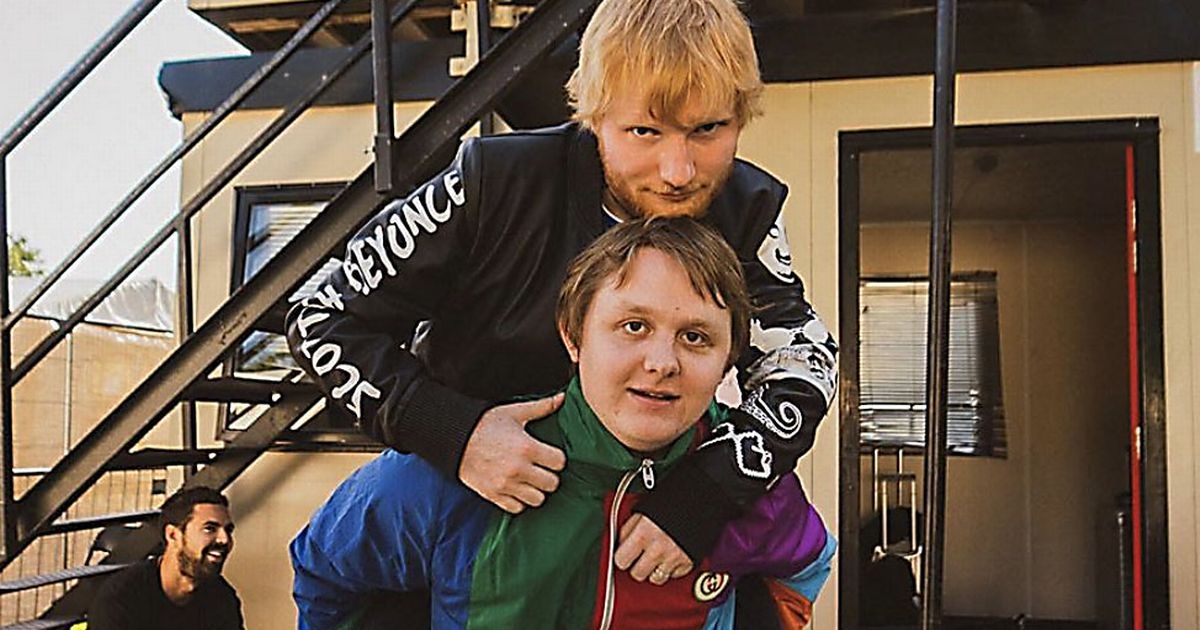 Lewis Capaldi's hilarious reaction to Ed Sheeran's surprise phone call as fans gush over 'bromance'