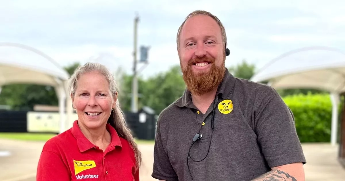 Volunteers celebrate 3,500 hours of devotion at Dogs Trust West Calder's base