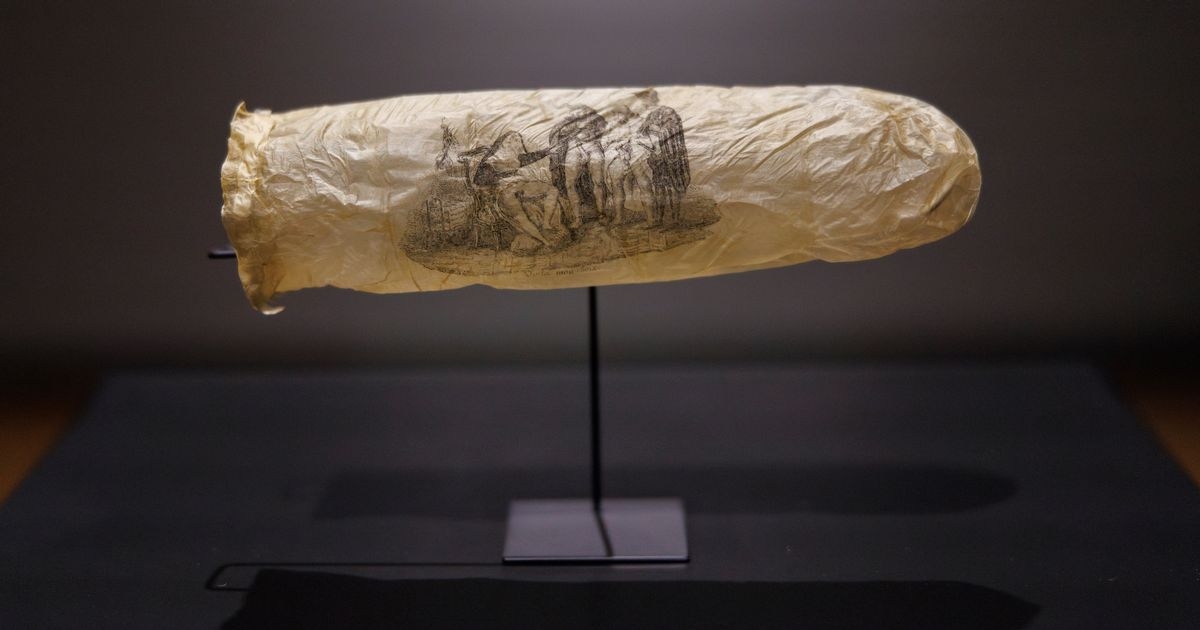 Condom nearly 200 years old goes on display in Amsterdam museum