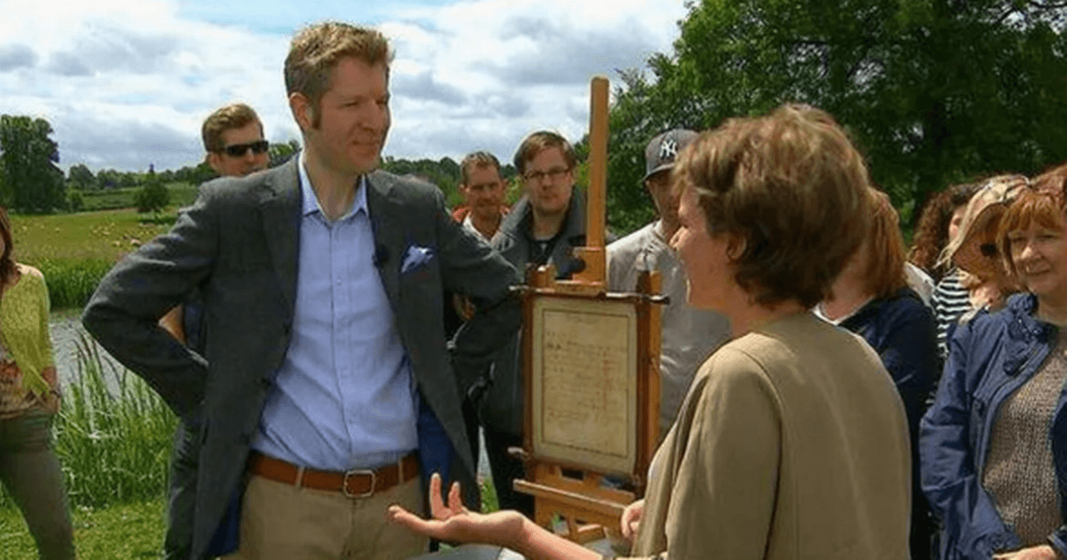 BBC Antiques Roadshow expert booed over joke after Lord Nelson letter valuation