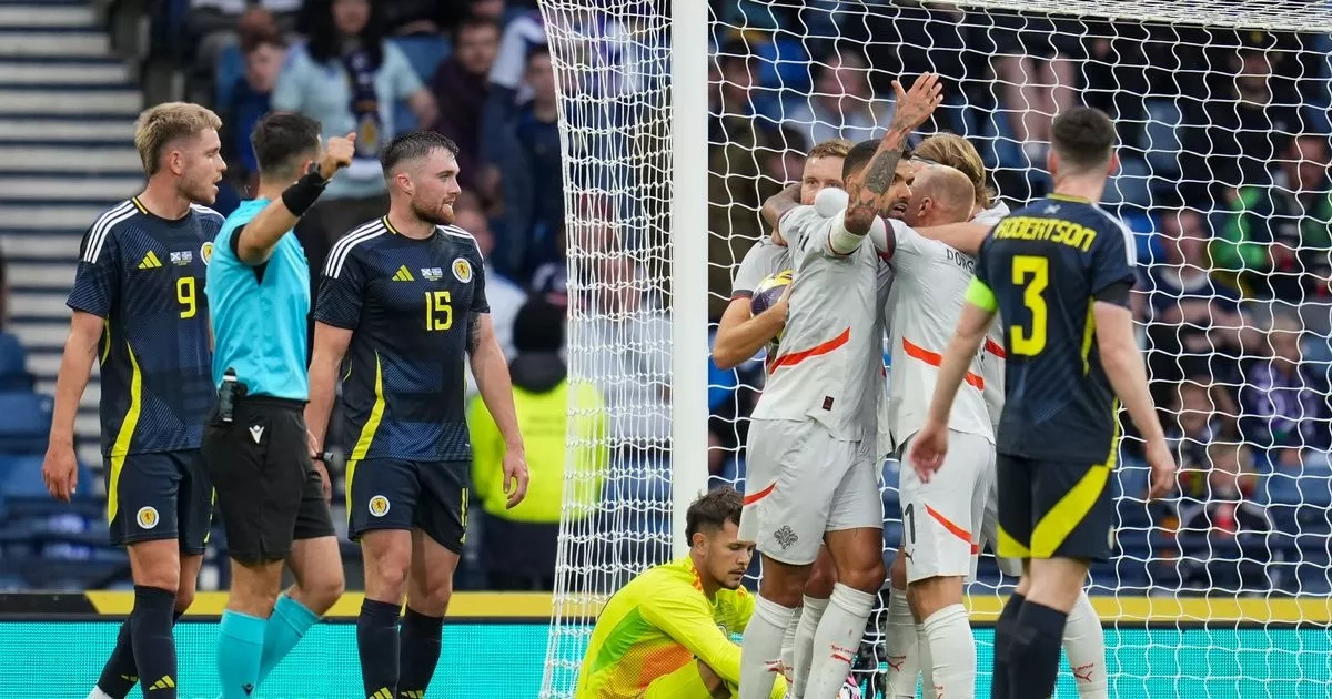Cieran Slicker sees Scotland dream become a nightmare as Clarke's men make the case for friendly ban