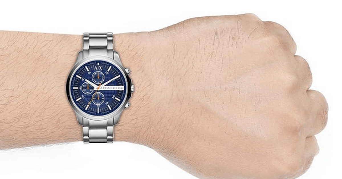 Stylish Armani Exchange watch now under £100 makes perfect Father's Day gift