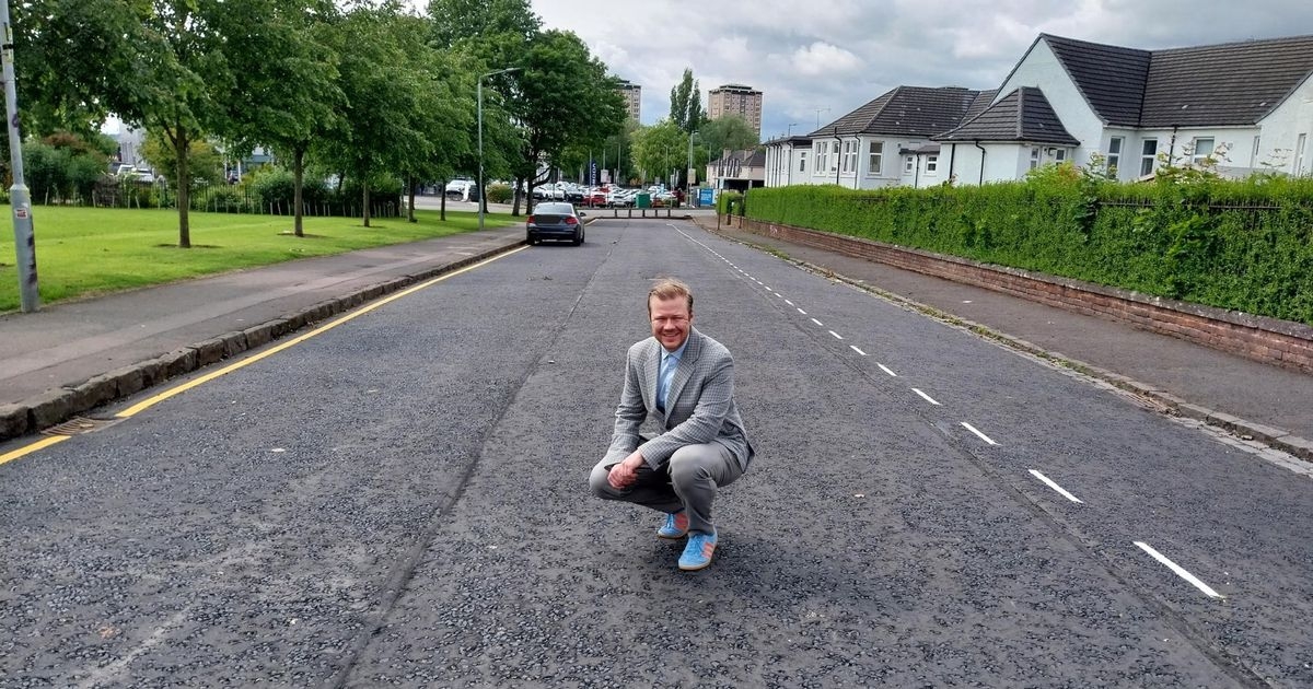 Two road resurfacing schemes completed in area of Motherwell