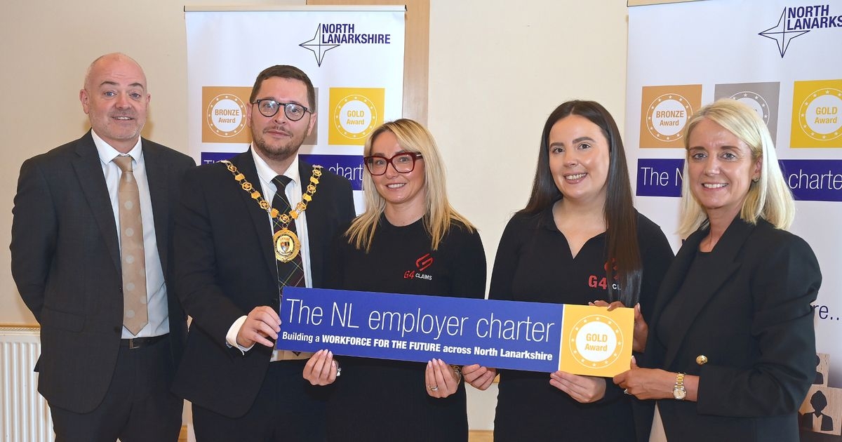 Employer Charter awards for 14 North Lanarkshire companies and charities