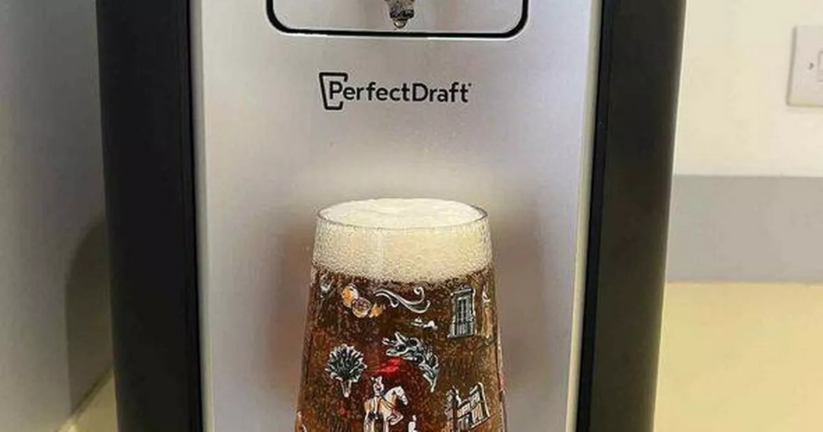 I tried the beer machine that lets you pull your own pints at home - here's my verdict