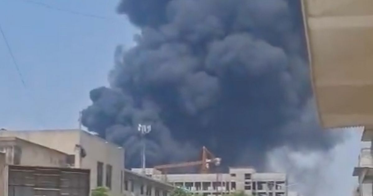 Air India plane to Gatwick crashes in fireball with up to 242 people on board
