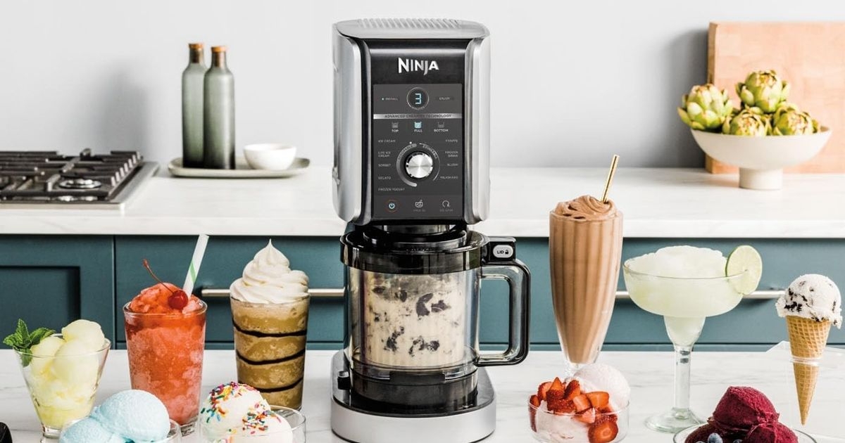 Ninja CREAMi that makes slushies, ice cream, milkshake and more drops below £200 in time for heatwave