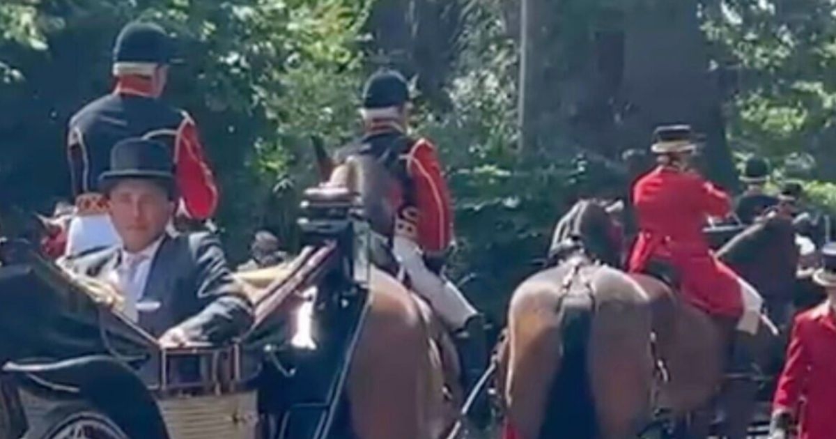 Princess Anne's carriage dramatically breaks down during Royal Ascot procession