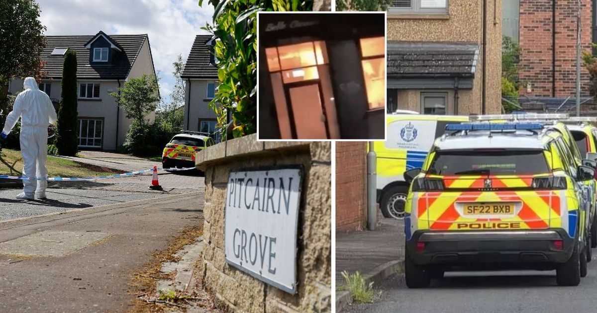Two men charged over 'machete murder bid' on Mark Richardson associate at Edinburgh home