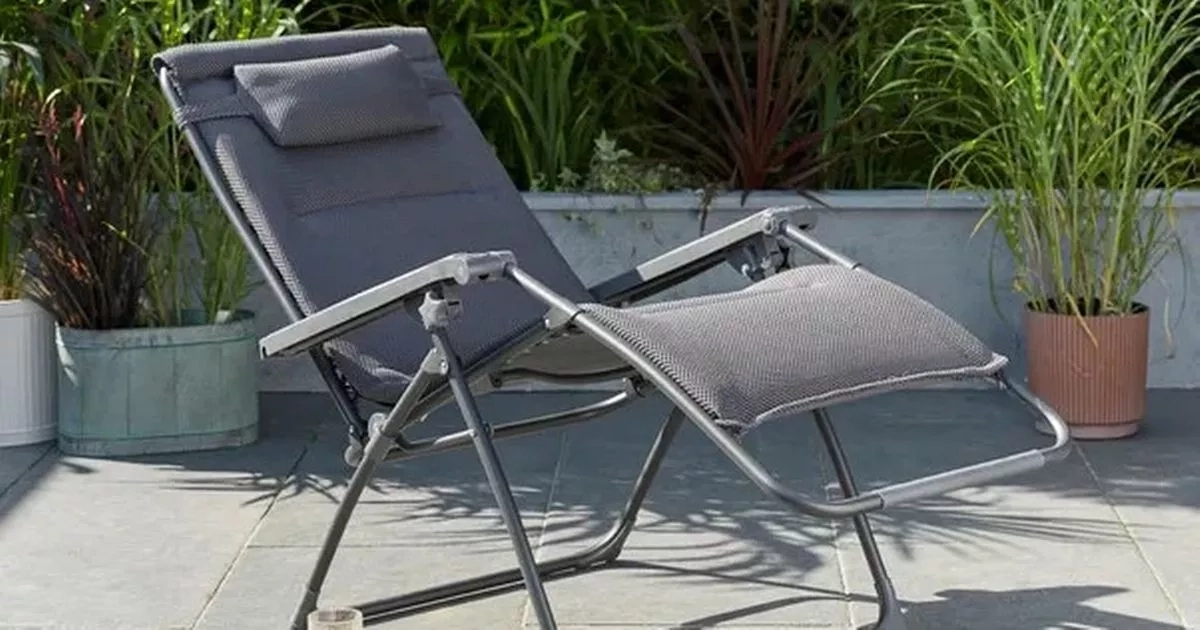 Dunelm slash 30% off 'stylish and comfortable' garden lounger ahead of UK heatwave