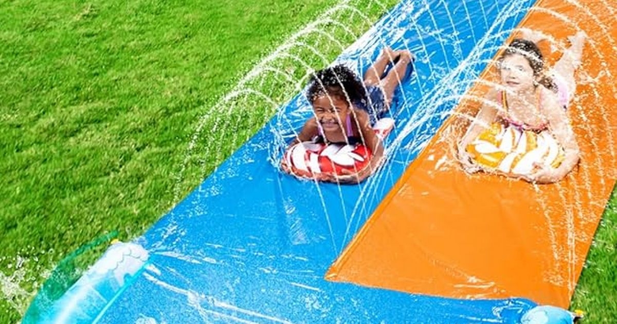 £40 Slip Slide brings 'hours of fun' this summer and gets kids away from screens