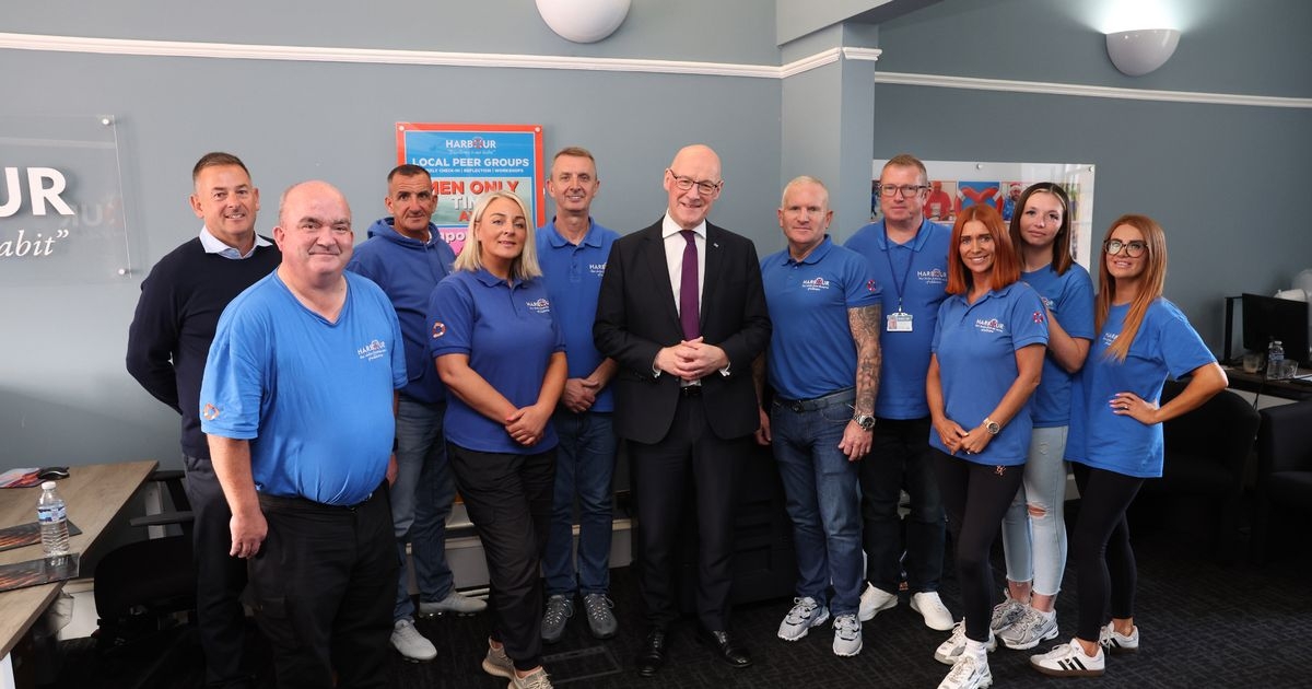 First Minister visits Ayr to launch new job scheme for people recovering from addiction