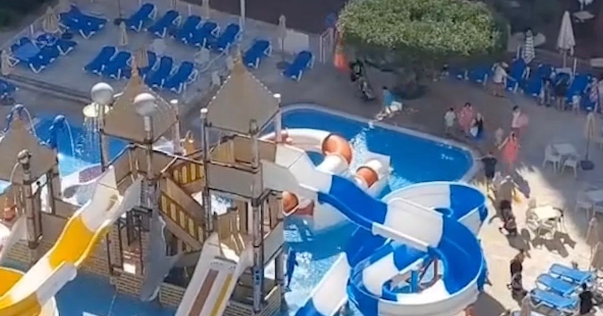 Holidaymakers film moment tourists take every sunbed in three minutes