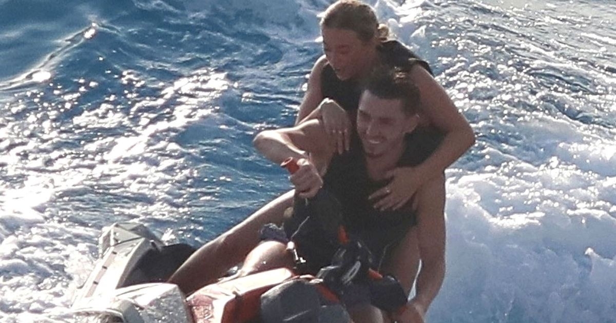 Billy Gilmour parties with mystery blonde on cosy yacht trip in Spain