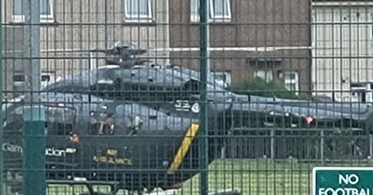Person airlifted to hospital after incident near Scots primary school
