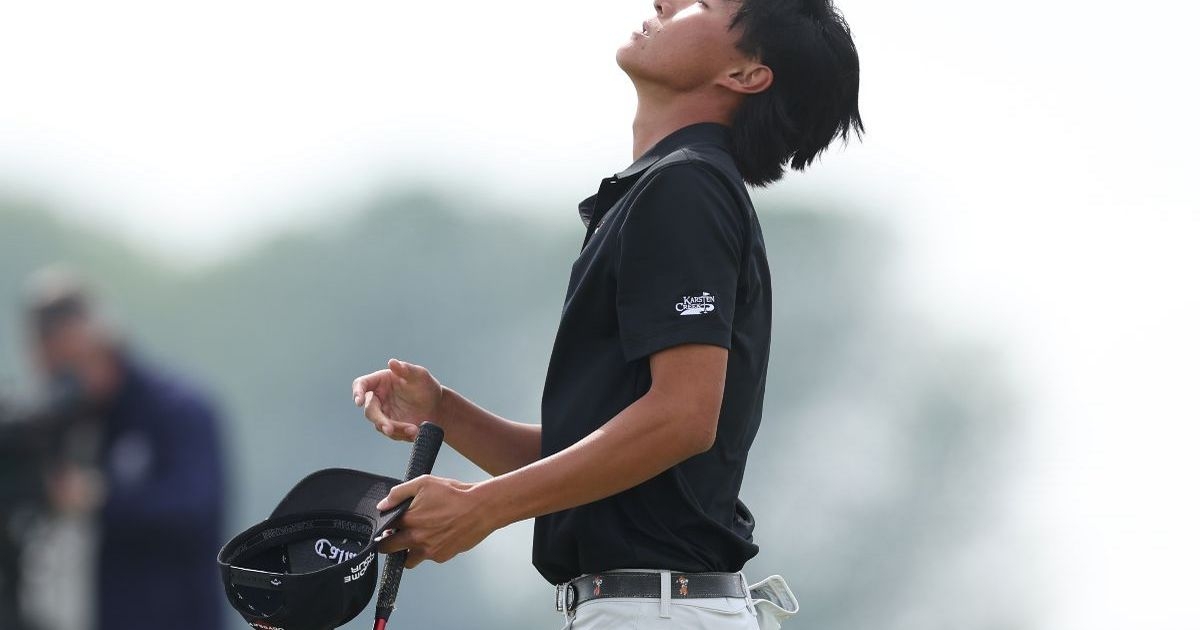 Amatuer prodigy rips up summer plans as he earns dream tickets to Open and Masters