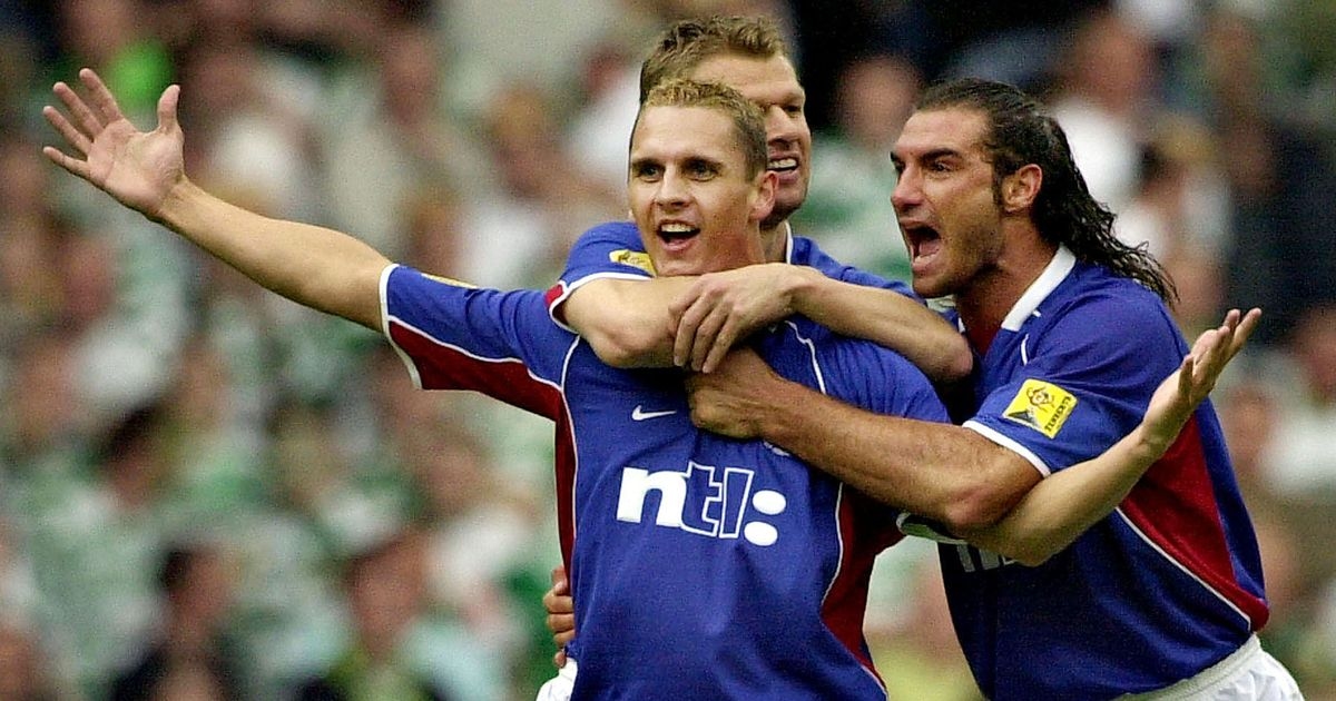 I'm an ex Rangers star who conned a referee to get my arch Celtic rival sent off as payback
