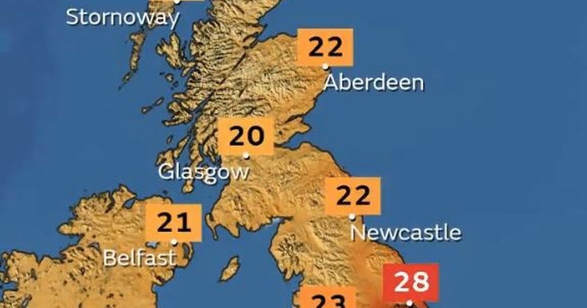 Exact time Brits warned to stay inside this weekend according to Met Office