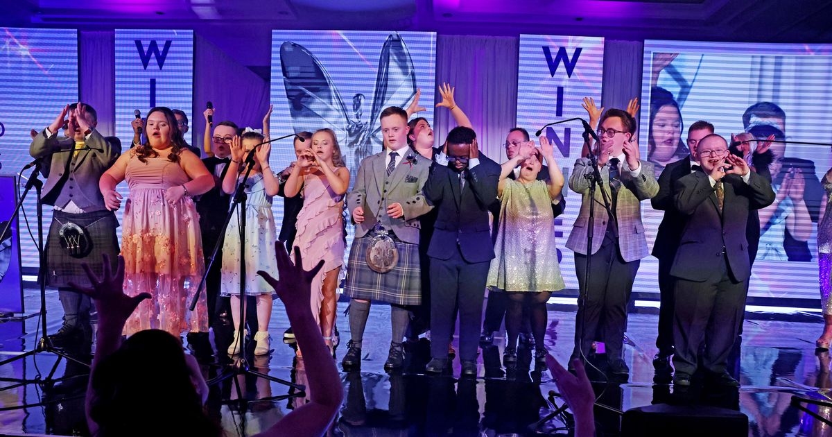 Lanarkshire theatre group Ups and Downs celebrate Pride of Scotland award