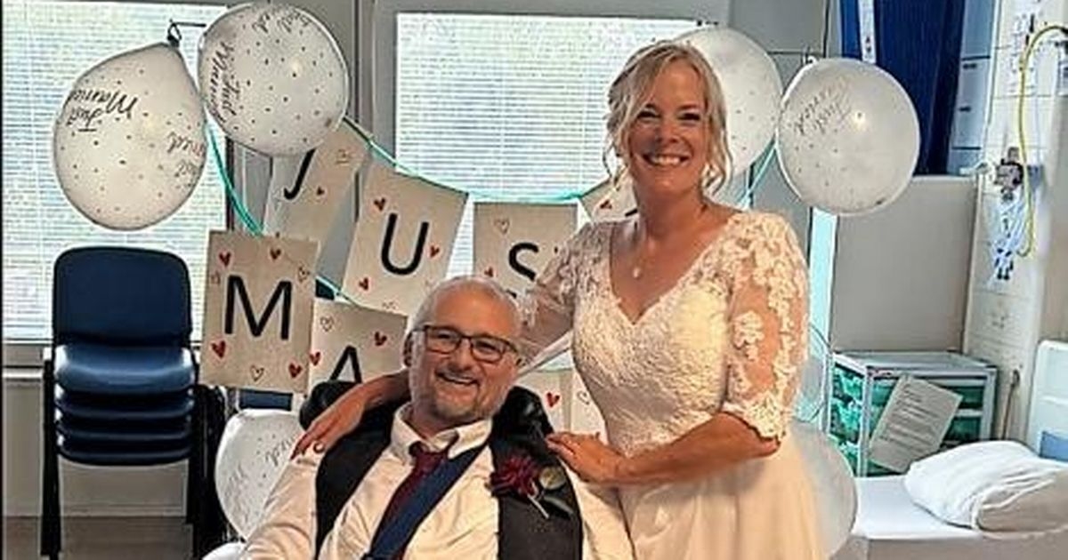 Scots couple tie the knot in hospital after groom injured in life-changing motorbike crash