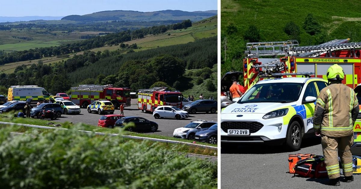 Woman dies at Scots beauty spot as heatwave sweeps across the country