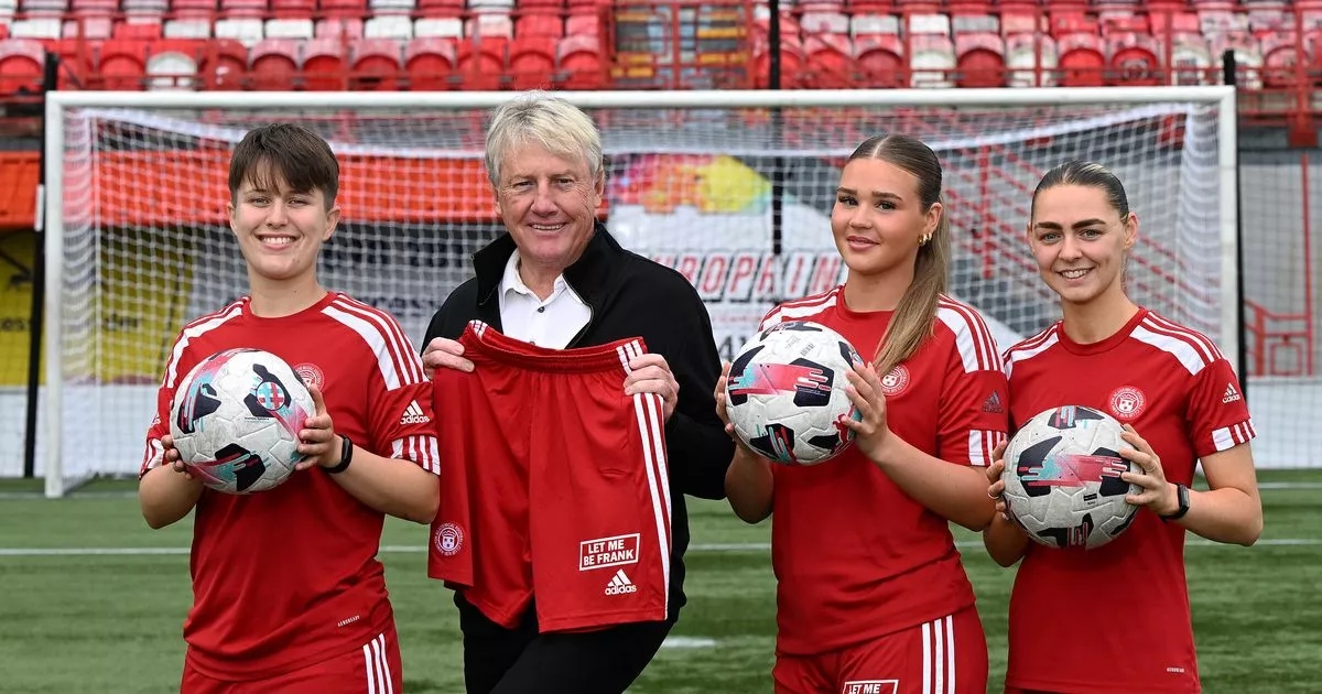 Football legend Frank McAvennie gets behind women's football team in shirt deal