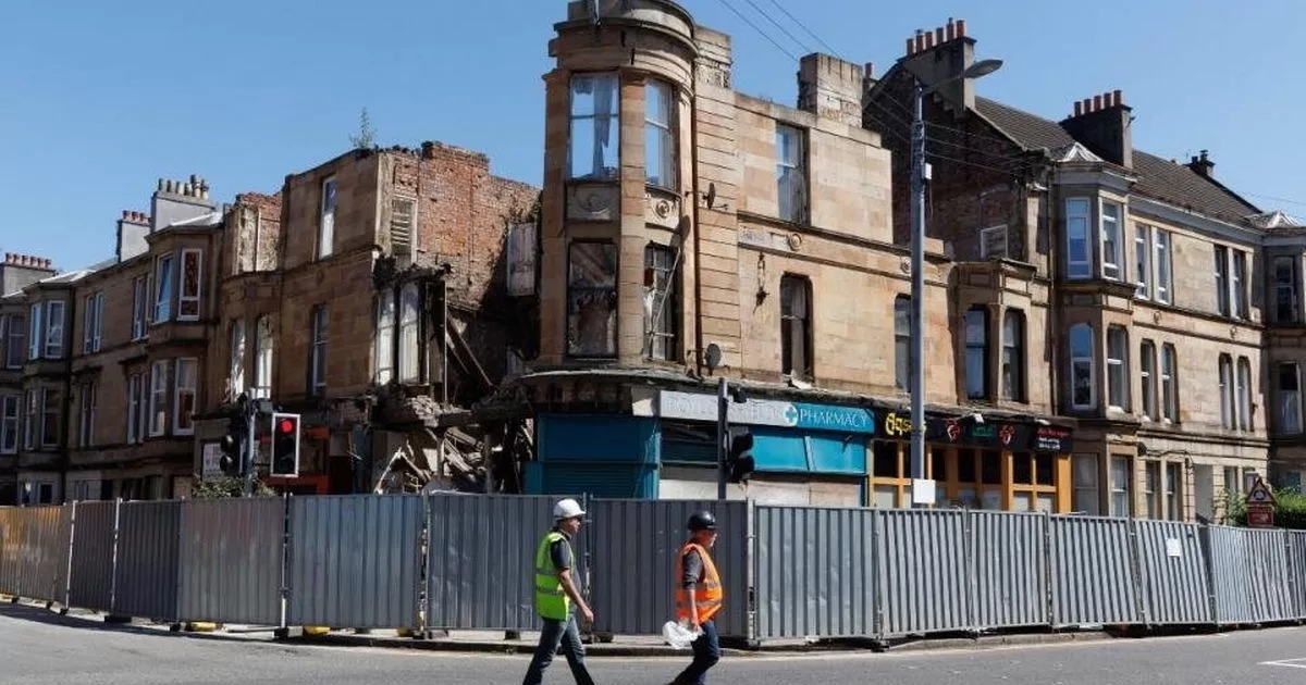 Glasgow tenement collapse resident 'gutted' as he loses home of five years