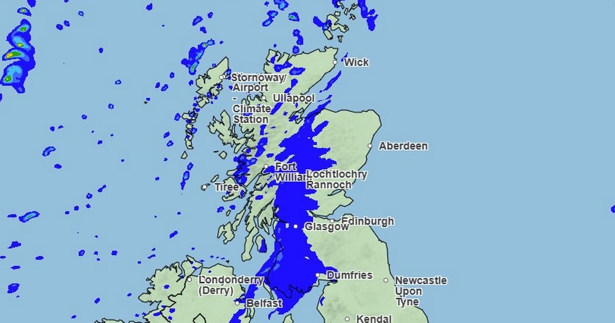 Weather maps show Scotland's weekend forecast after heatwave and downpours