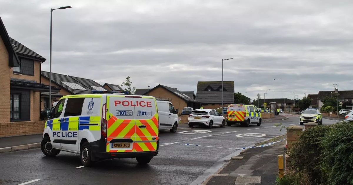 Police officer rushed to hospital after 'attempted murder' in Scots town