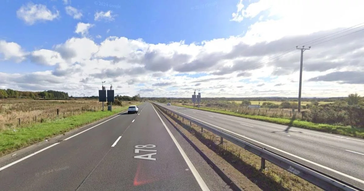 Teen dies after crash between e-scooter and ambulance on Ayrshire road