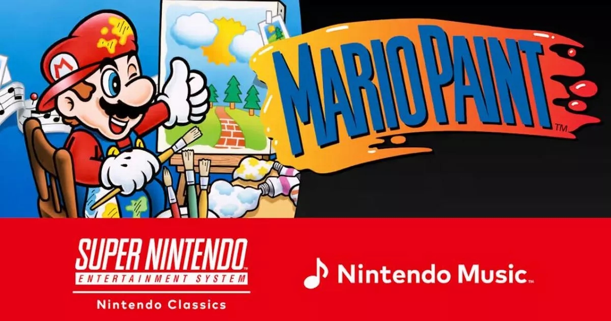 Nintendo Switch announces release of Mario Paint and gamers say it's giving them 'butterflies'