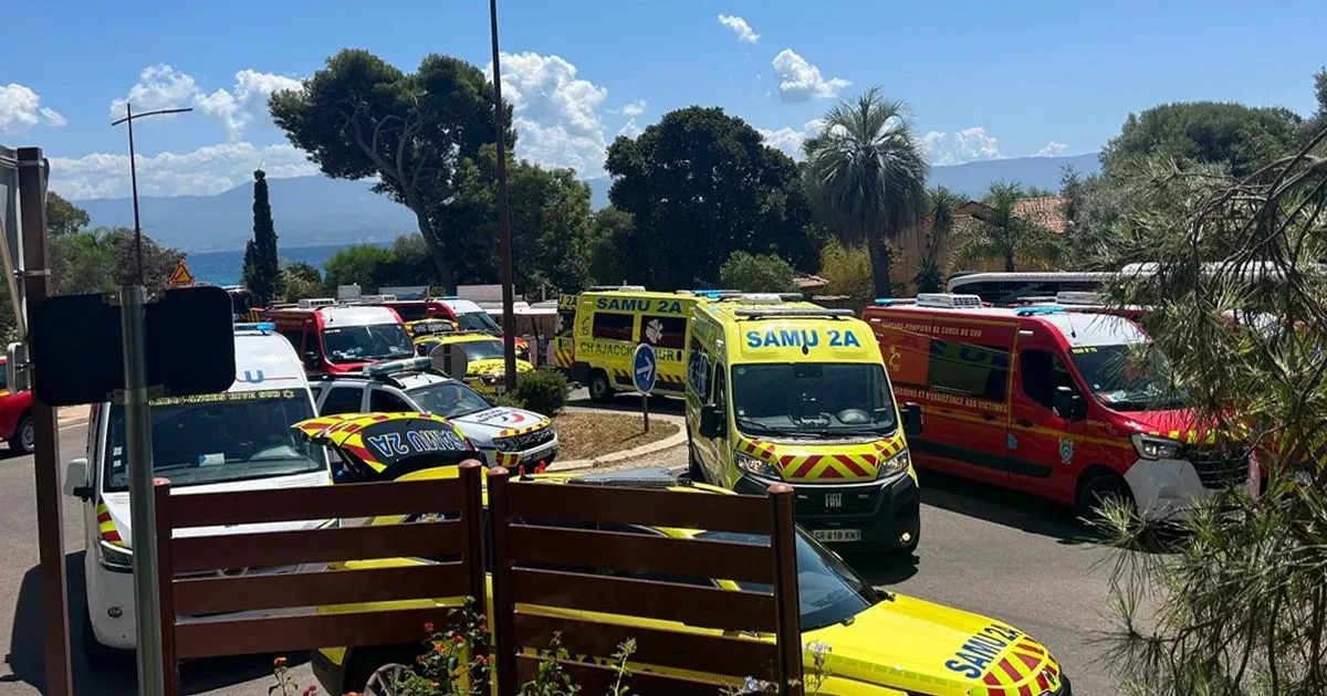 Train overturns in Corsica as dozens of tourists injured