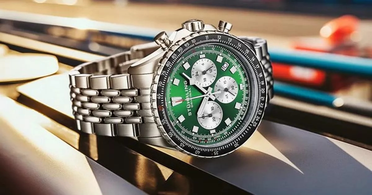 'Sporty' £1200 Debenhams watch in four colours drops to £195 in huge pay day sale