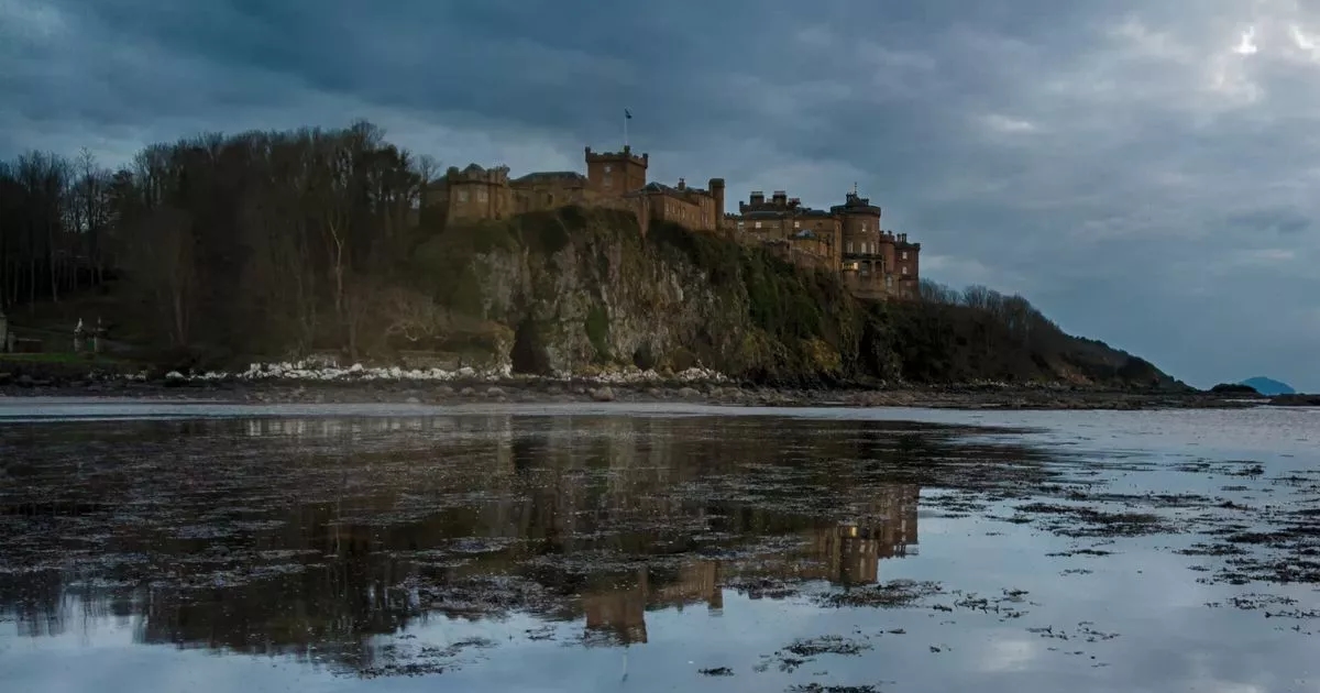 Magical clifftop castle with stunning views and exquisite architecture an hour from Glasgow
