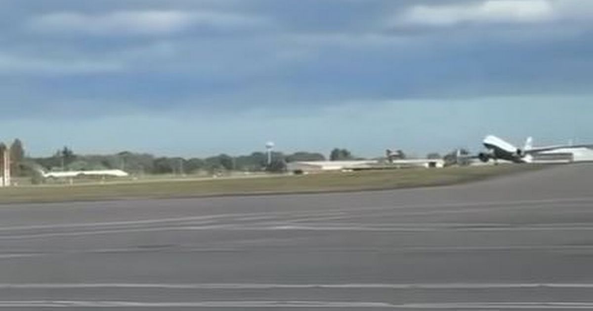 BA plane tries to land in Aberdeen amid Storm Floris before returning to London