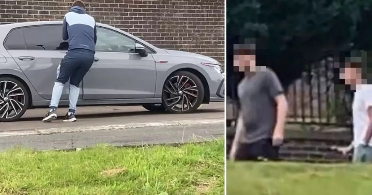 Brazen thieves flee street in stolen car after breaking into Ayrshire family's home
