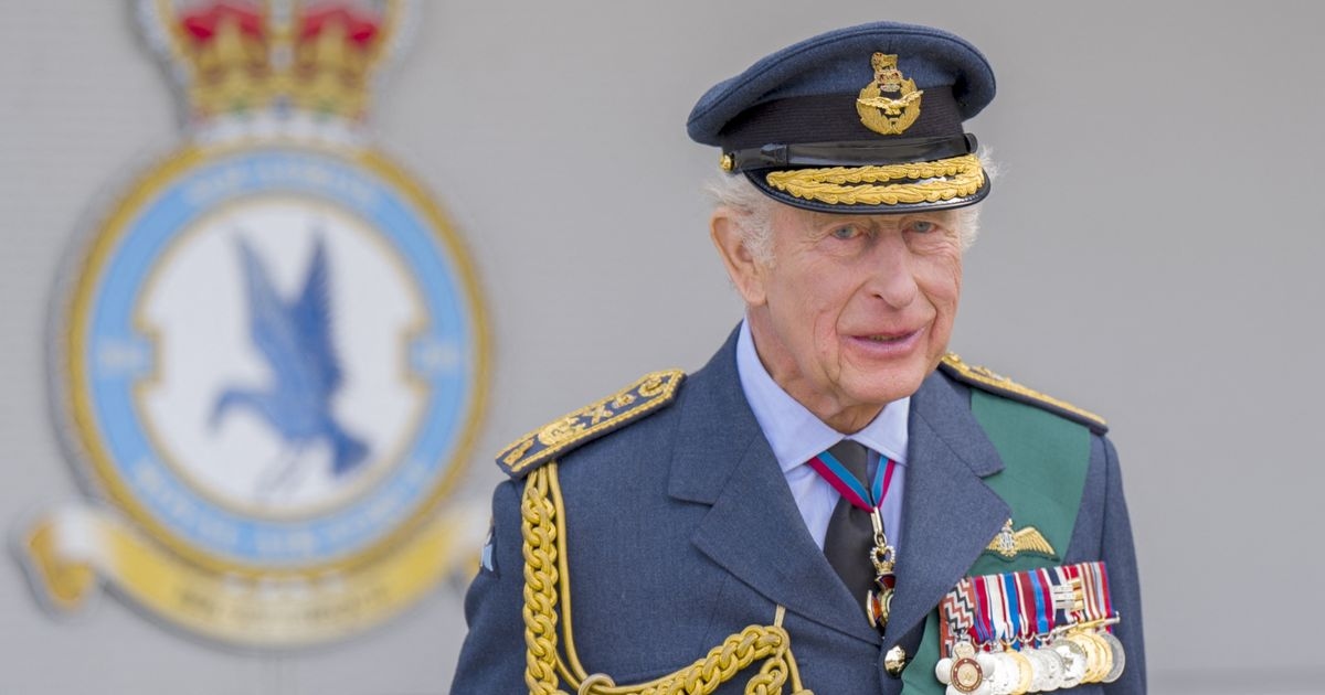 King Charles thanks families for sacrifices during visits to Scots RAF base