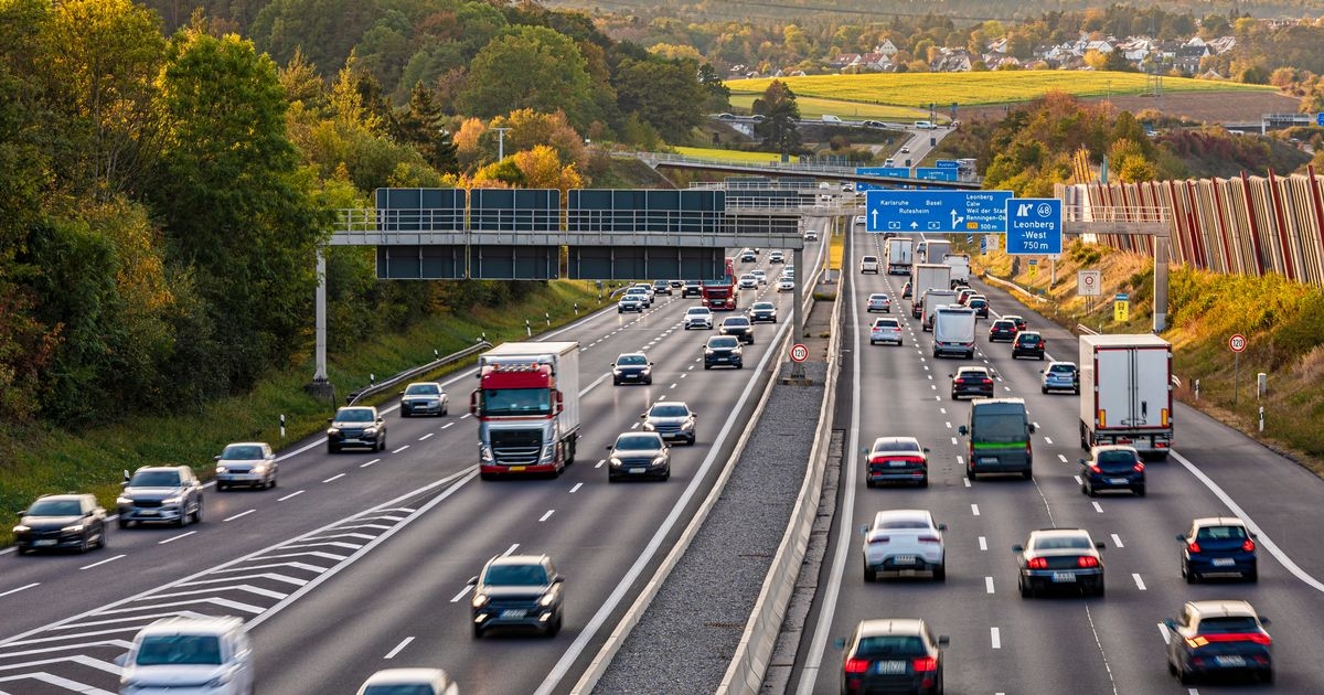 Driver caught doing 'record' speed on Germany's autobahn at 124mph over the limit