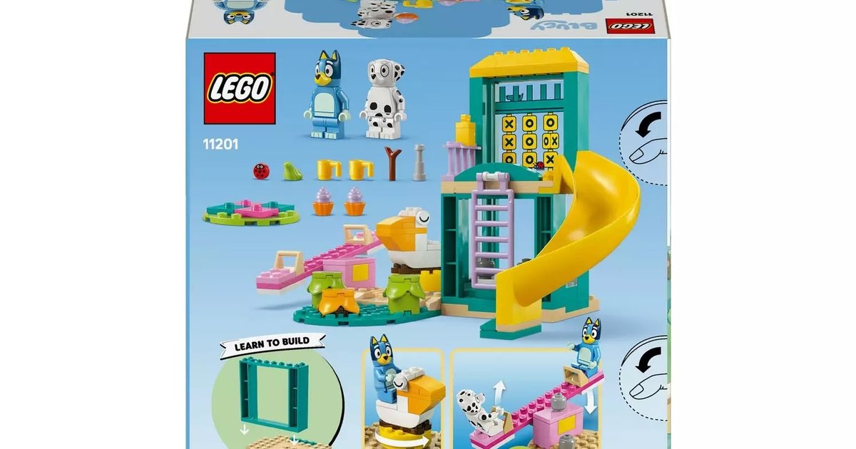 How to get £18 Lego Bluey Playground set for under £3 at Argos