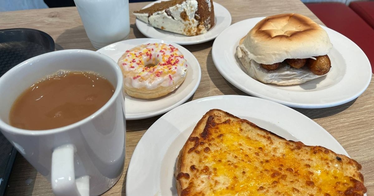 'We tried the Home Bargains Cafe for lunch and got food, drinks and treats for under £10'