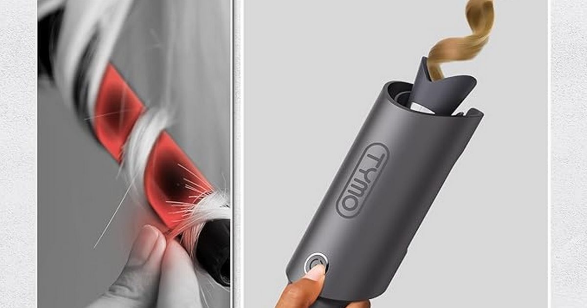'Best-selling' automatic curling iron that creates an 'effortless' style now £50
