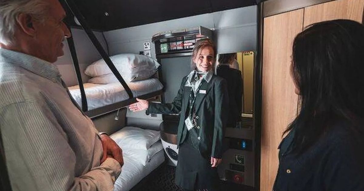 Travel enthusiast's night on sleeper train leaves viewers shocked by one detail
