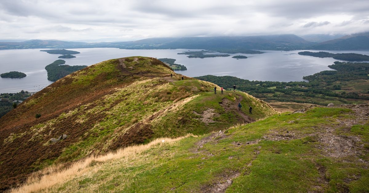 The hill near Glasgow with easy climb boasting stunning views of Loch Lomond