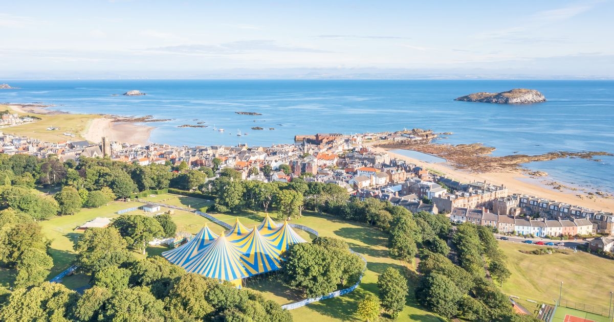 Charming seaside village with sandy beaches and its own peaceful Fringe festival