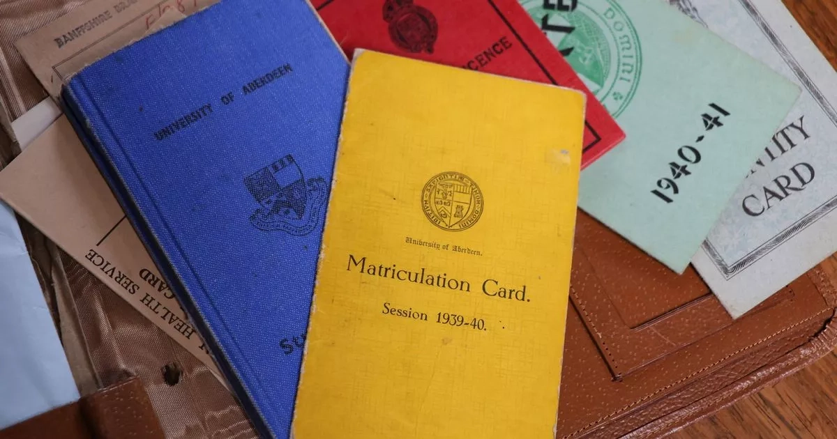 Woman discovers granny's lost diaries revealing time as student during World War 2