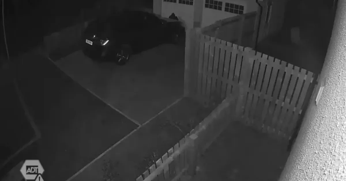 Gang of creepy prowlers caught targeting home on chilling CCTV