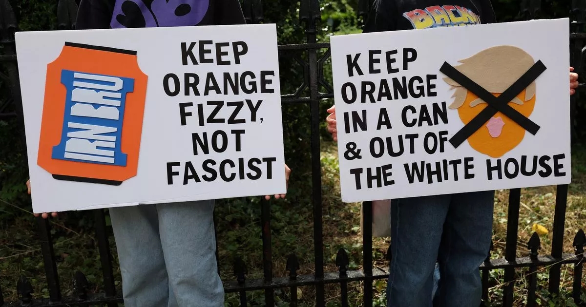 Donald Trump protests across Scotland against US President's visit in pictures