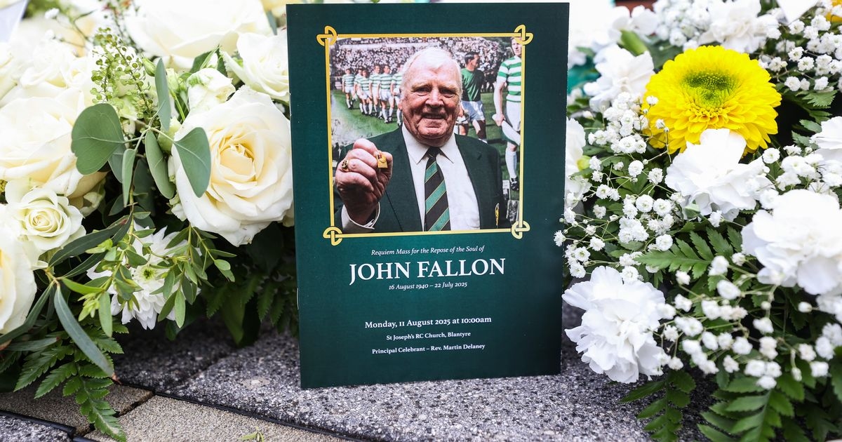John Fallon funeral brings out Celtic greats as Scottish football says final farewell to legendary Lisbon Lion